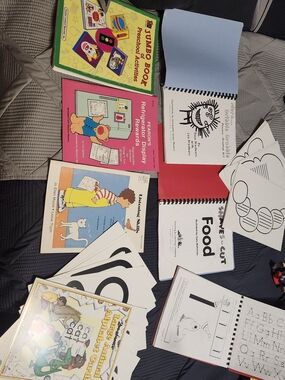 Preschool Activity & Learning Teacher Book Lot